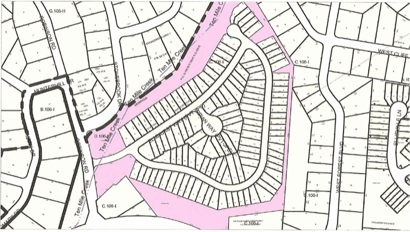 Deerfield community map